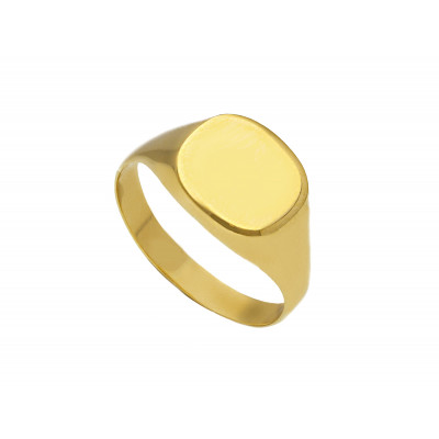 Anello da uomo in oro giallo 4,20 g