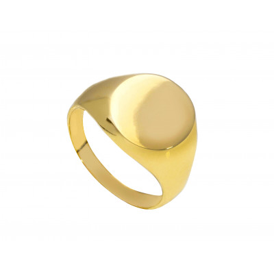Anello da uomo in oro giallo 6,90 g