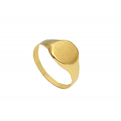 Anello da uomo in oro giallo 3,60 g