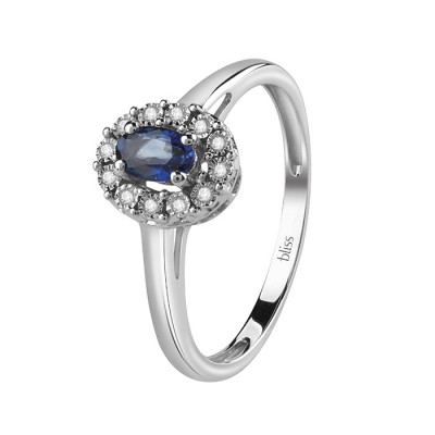 Anello Regal brillante e zaffiro