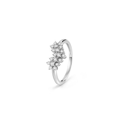 Anello Elisir oro bianco e diamante 0,08 carati