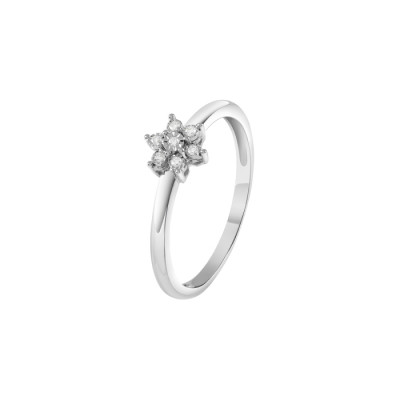Anello Elisir oro bianco e diamante 0,03 carati