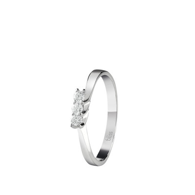 Anello Dream in oro bianco e diamant1 ct. 0.30
