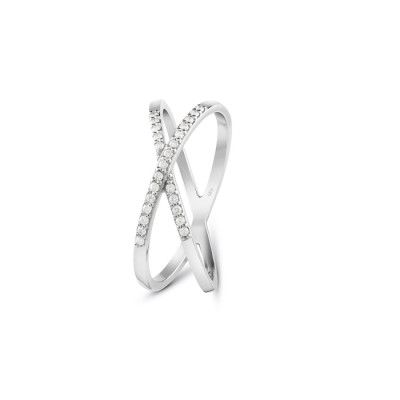Anello Dream in Oro Bianco e diamanti
