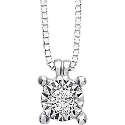 Collana Rugiada con diamanti 0,05 carati