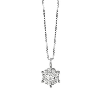 Collierino Caresse brillante 0,08 ct
