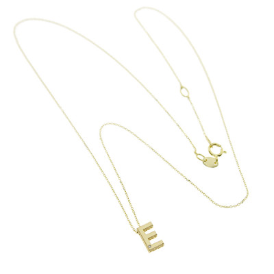 Collana Joy Letter E