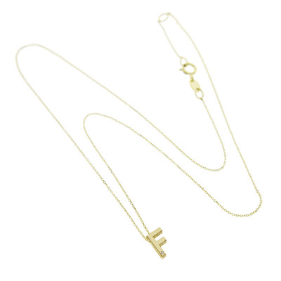 Collana Joy Letter F