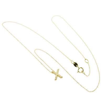 Collana Joy Letter X
