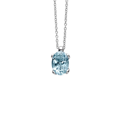 Collana Celine Acquamarina