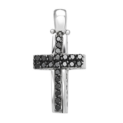 Ciondolo diamanti black