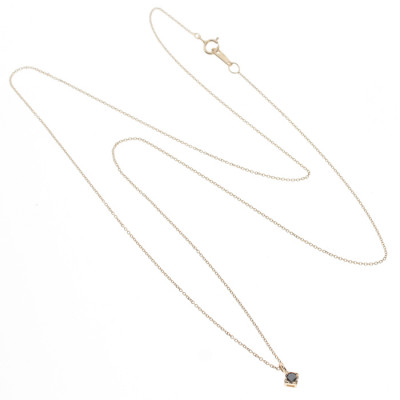 Collana Precious oro rosa e diamanti black
