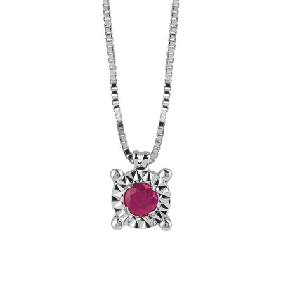 Collana Rugiada con Rubino