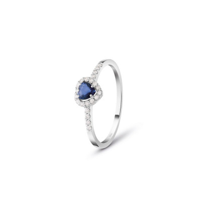 Anello Dream Colore con brillanti e zaffiri