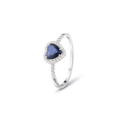 Anello Dream Colore con brillanti e zaffiri