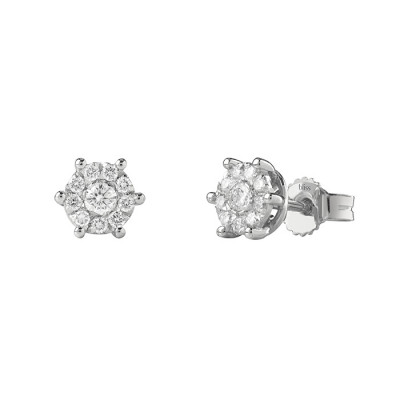 Orecchini Caresse brillanti 0,13 ct