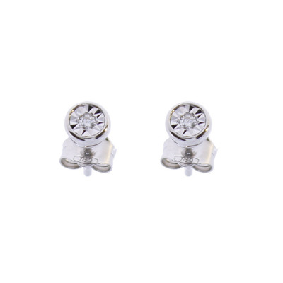 Orecchini brillanti Armonia 0,02 ct
