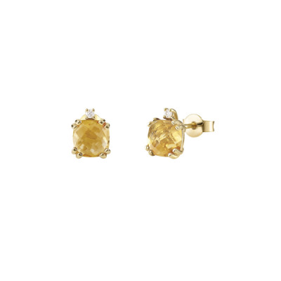 Orecchini Joy Candy in oro giallo con diamante