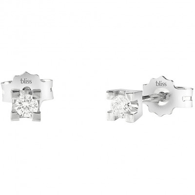 Orecchini Dream in oro bianco e diamanti ct. 0,02 G SI