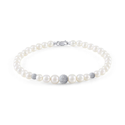 Bracciale Paradise perle bianche  
