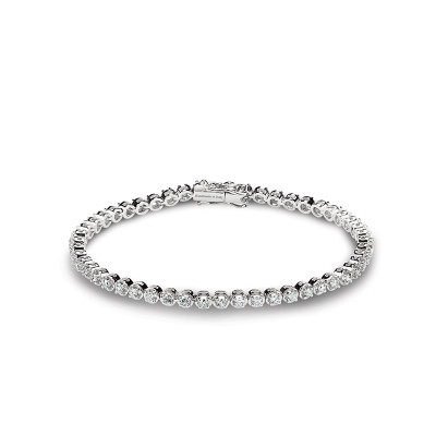 Bracciale Minou in oro bianco e diamanti 1,56 carati