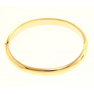 Bracciale rigido in oro giallo