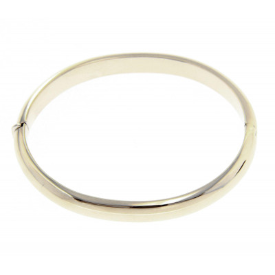 Bracciale rigido in oro bianco