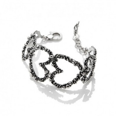 Bracciale Cuori Perlage