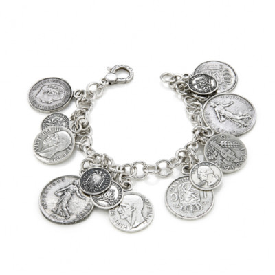 Bracciale Monete Charms