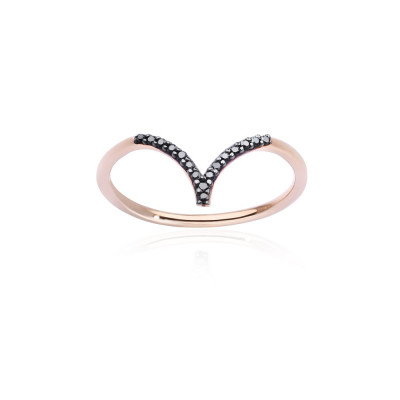 Anello Black Chevron