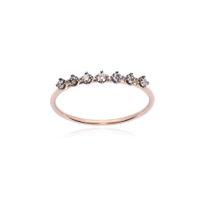 Anello Brown Long Solitaire