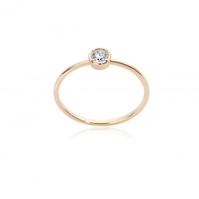 L Yellow BEE Ring  