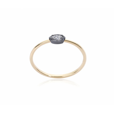 Anello Black BEE Marquise