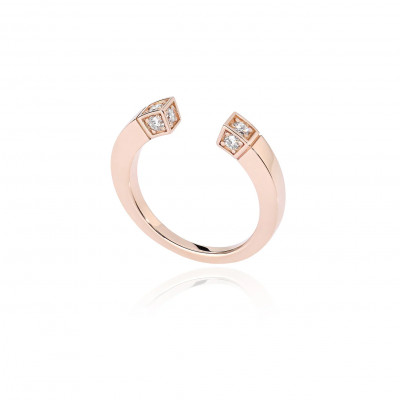 Anello Linea Bold Pink