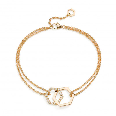 Bracciale Amuleto Double Yellow
