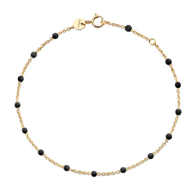 Bracciale Yellow Black Dots