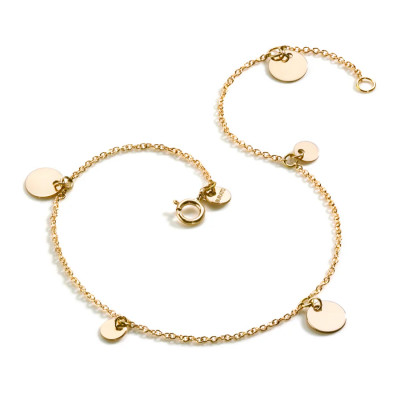 Bracciale Multi Paillettes Yellow