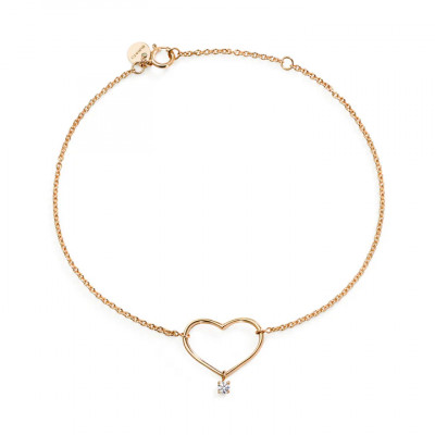 Bracciale Cuore Solitaire S