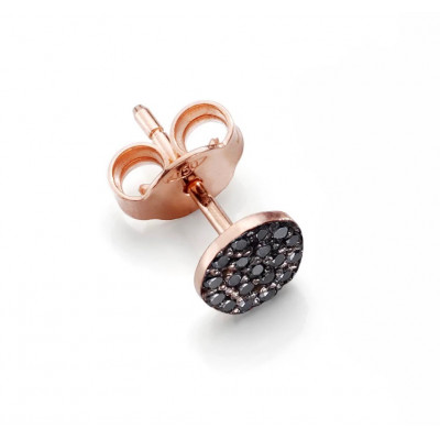 Orecchino Small Black Diamonds