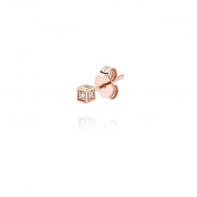 Orecchino Pink Pin Diamond