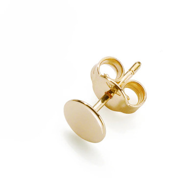 Orecchino Small Paillette Yellow
