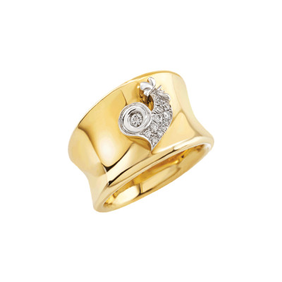 Anello Logo oro
