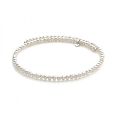 Collana perle e argento