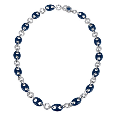 Collana Capriness maglia marina