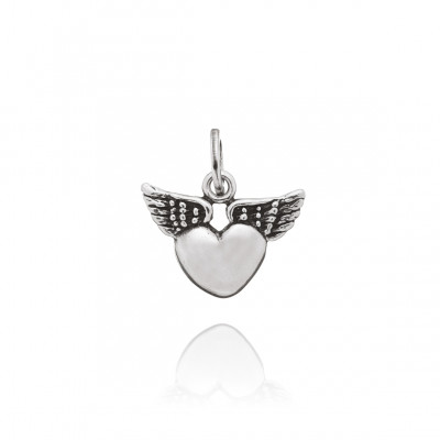 Charm Cuore Alato