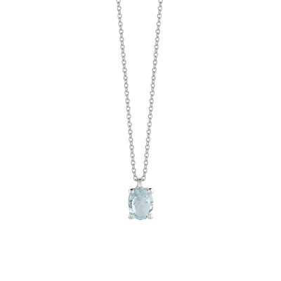 Collana Stephanie Acquamarina