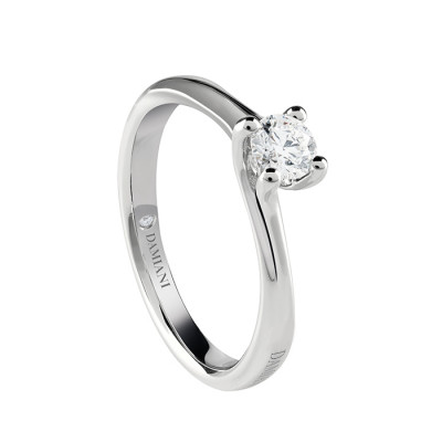Anello solitario Amami ct. 0,33 G VS1