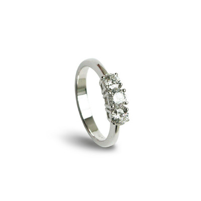 Veretta Veramore brillante 3 pietre