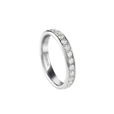 Veretta Veramore in oro bianco con diamanti