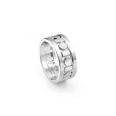 Anello Belle Epoque Reel oro bianco